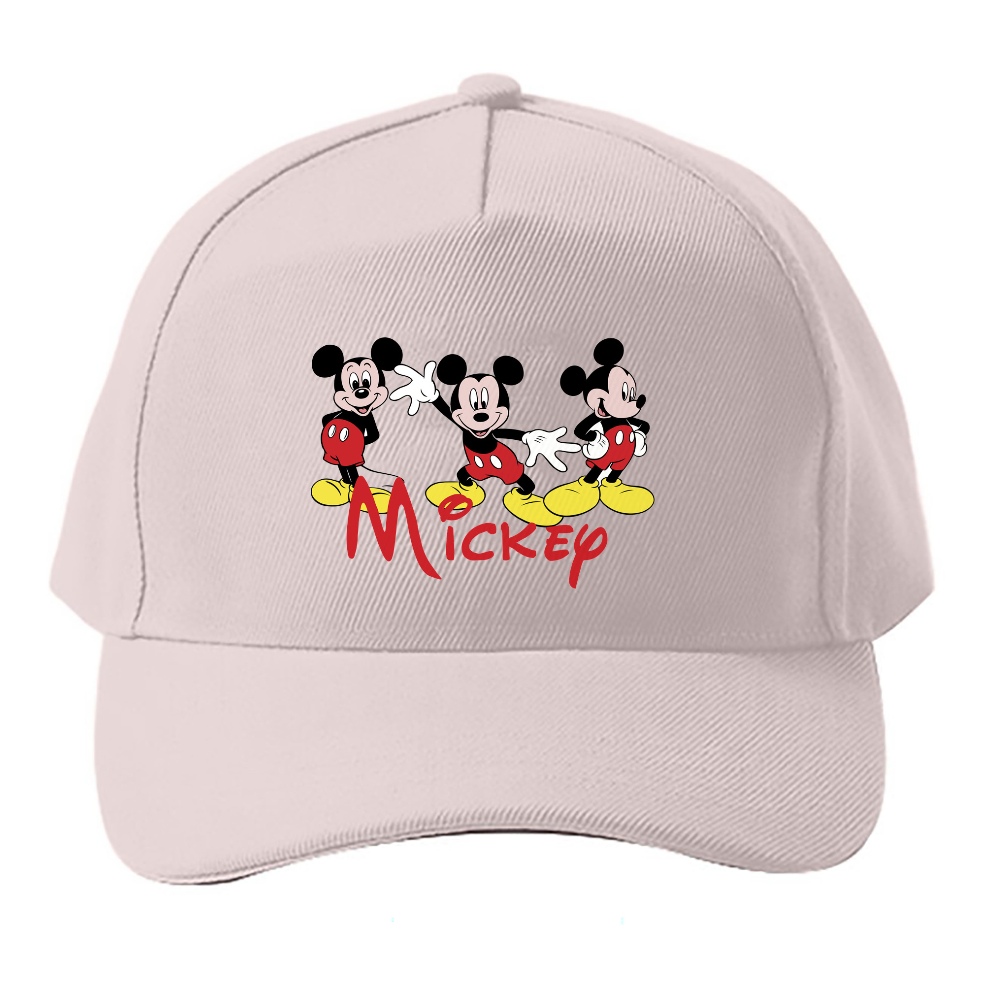 （画像用） ミッキーマウス Mickey Mouse ベースボールキャップ 綿100％ 男女兼用 帽子 スポーツ